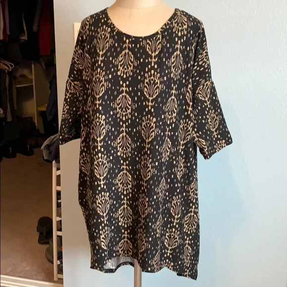 LuLaRoe leggings material Irma size L - Picture 2 of 7